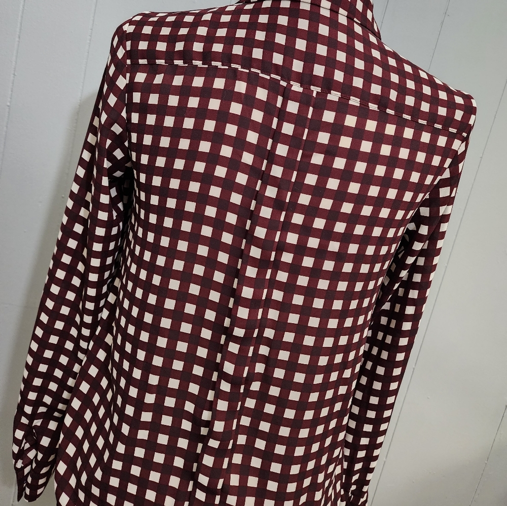 4/25$ The Limited Ashton Button Up Blouse Size XS - Picture 9 of 12